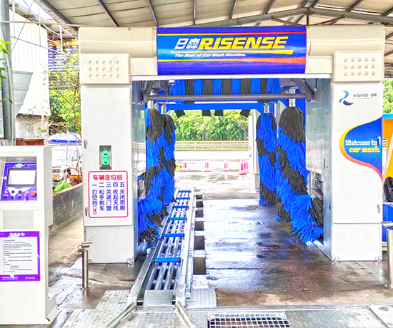 福建加油站安装气缸式隧道式洗车机CC-670C